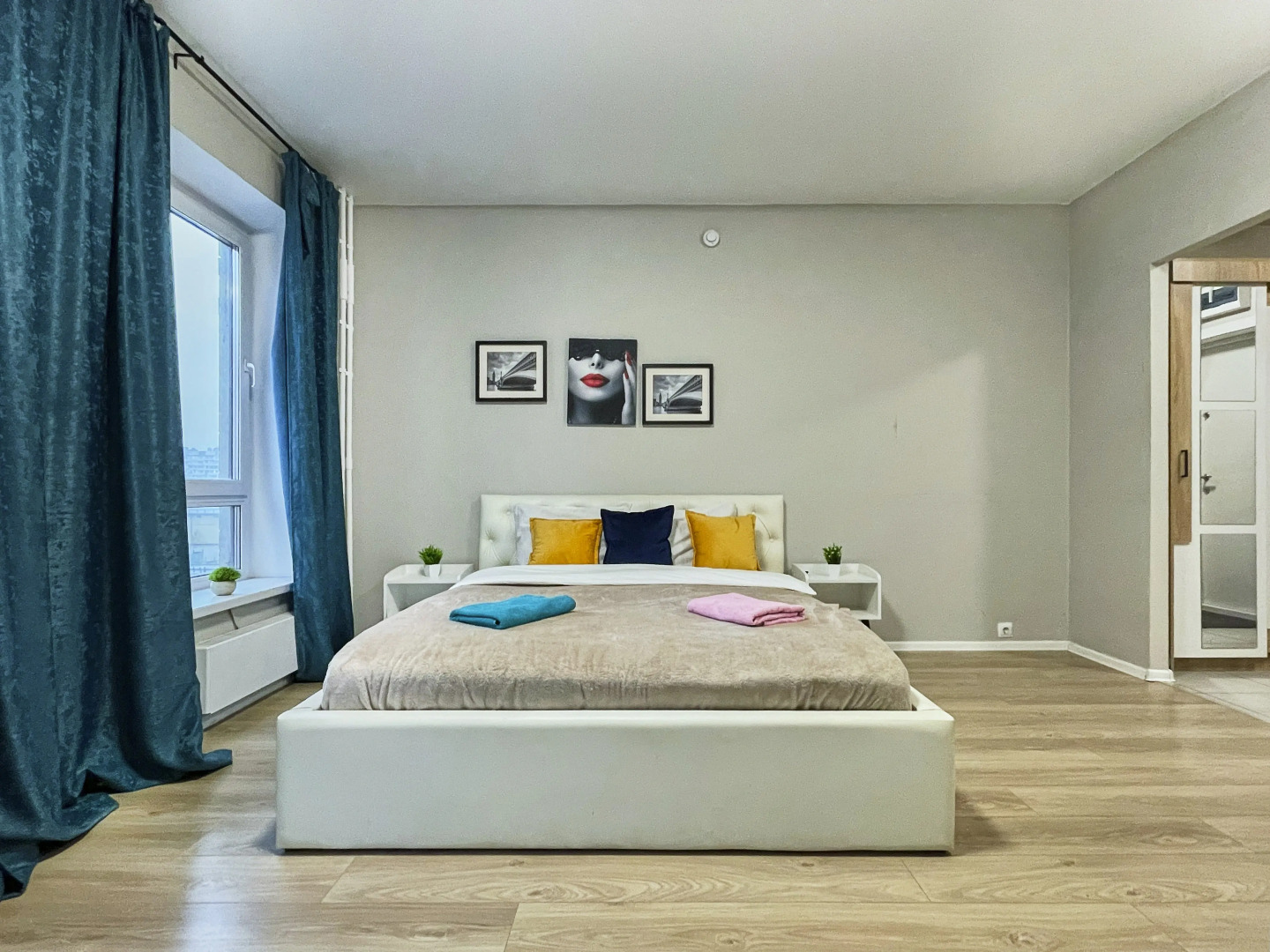 Апартаменты Просторная студия на двоих