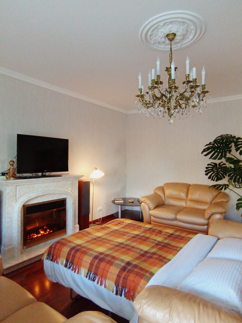 Апартаменты Dolce vita с автономным отоплением, 2 санузлами и тренажёром