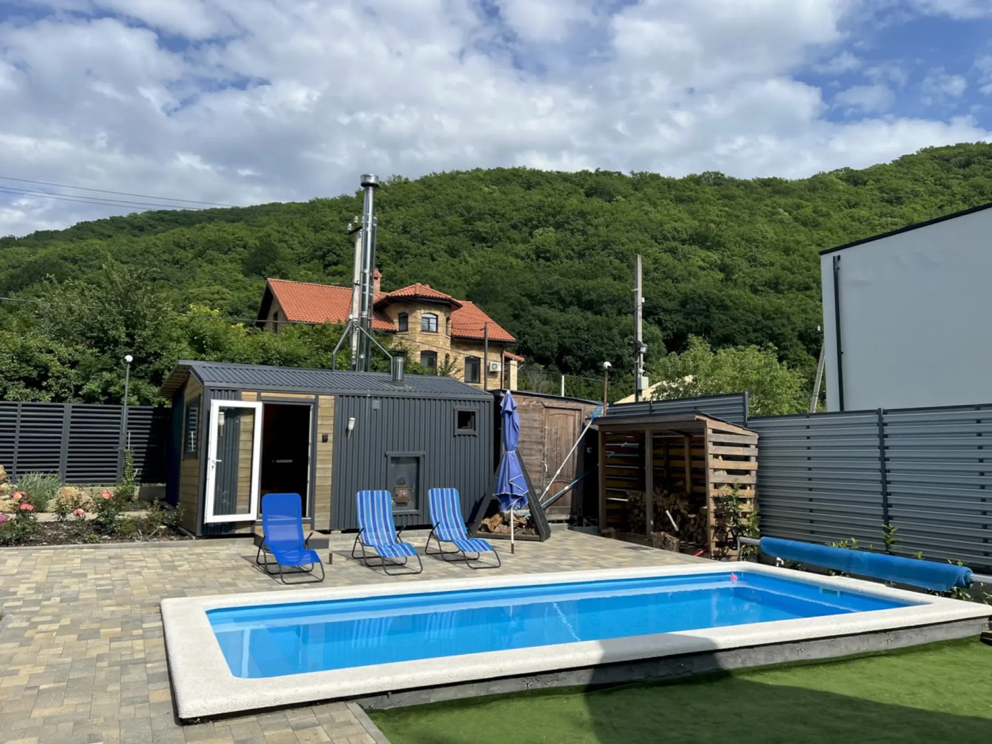 Частный Дом 452 Лимон Мята Бассейн Баня