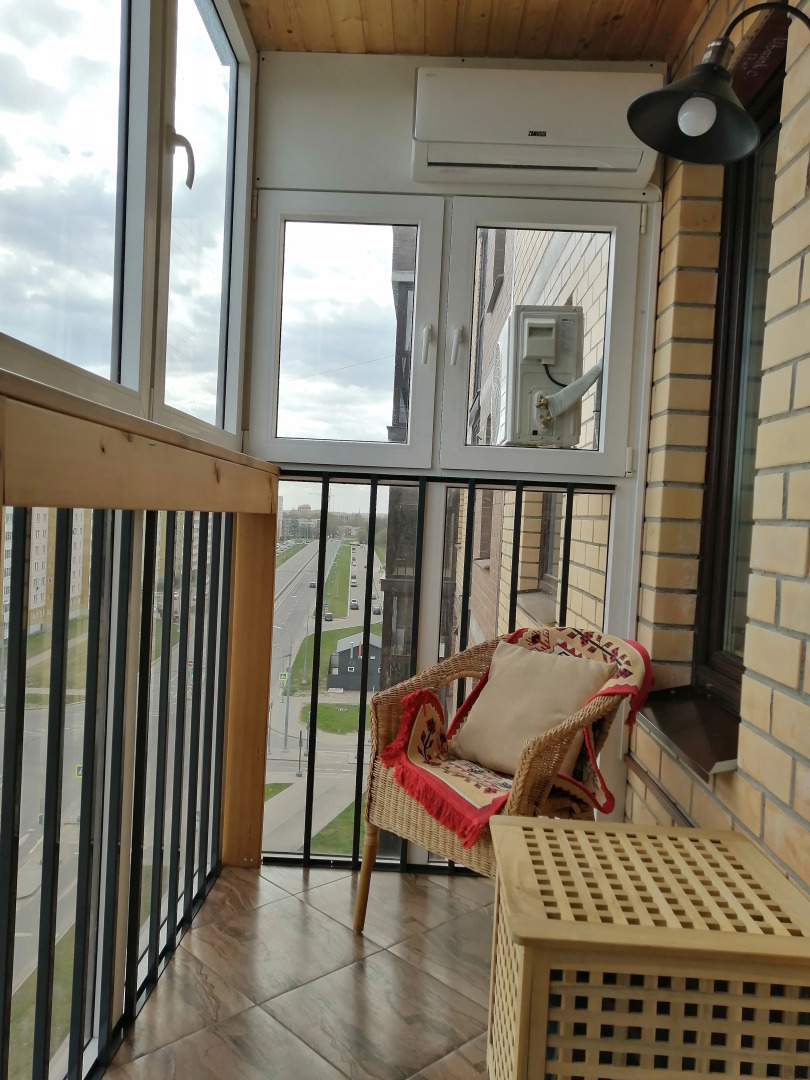 Квартира Студия с видом на город