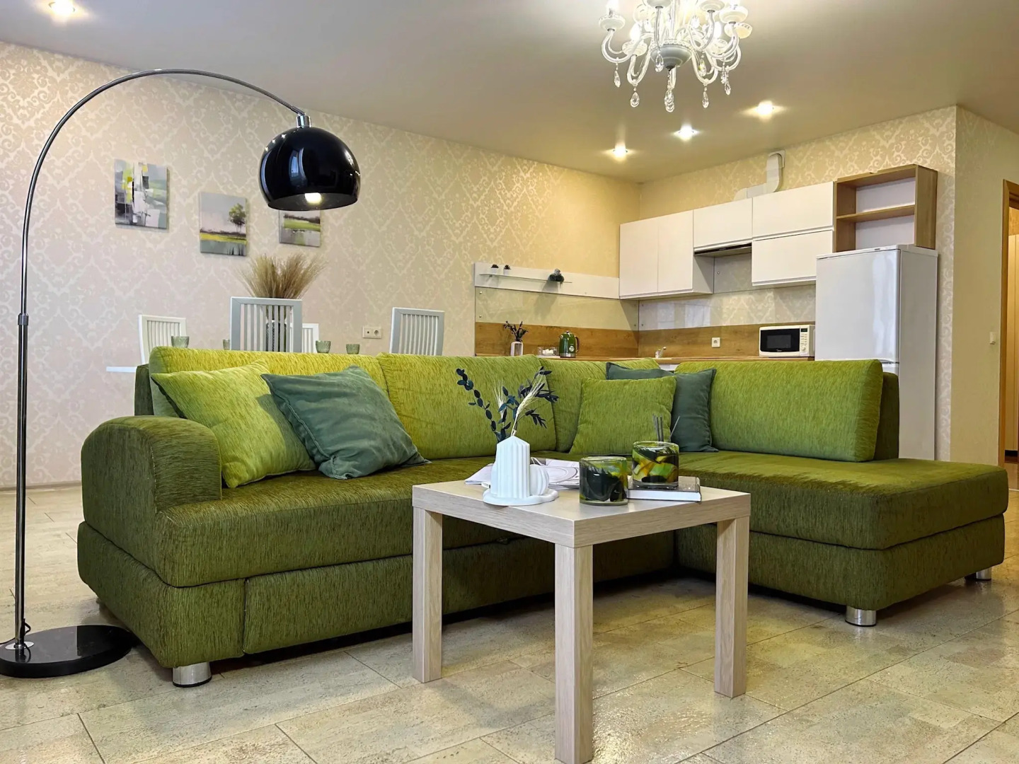 Семейные апартаменты Bliss-Нефрит в центре Казани