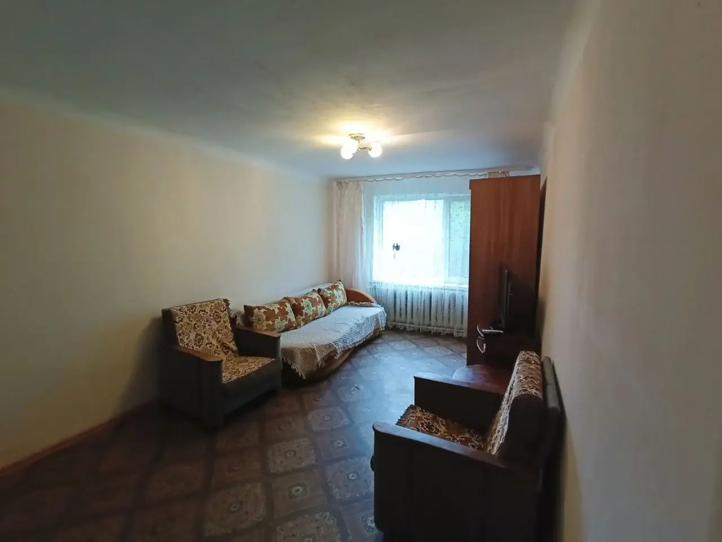 Квартира 1-к. 35 м², 2 кровати