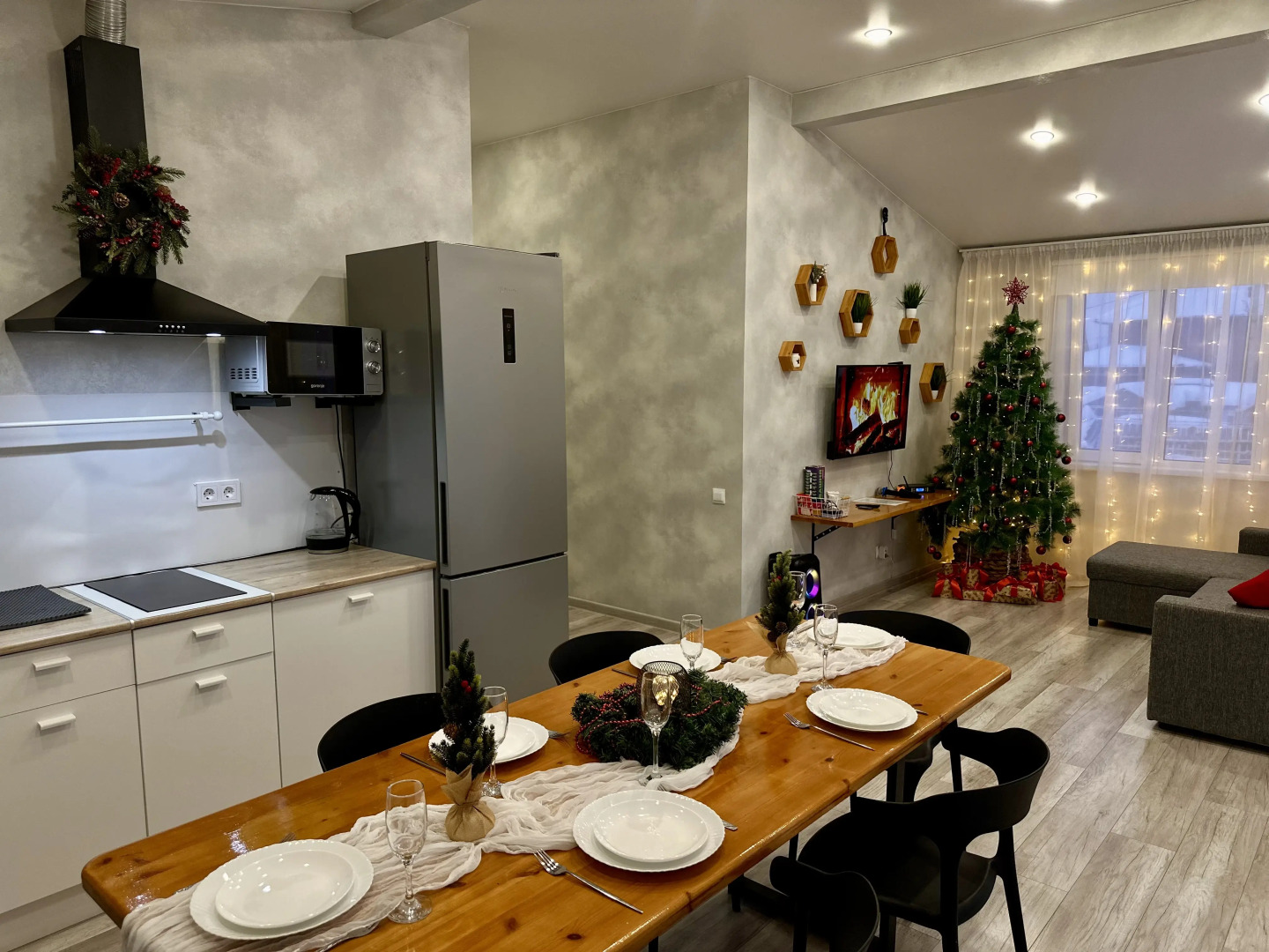 Частный дом современный в стиле барнхаус — 15 минут от города