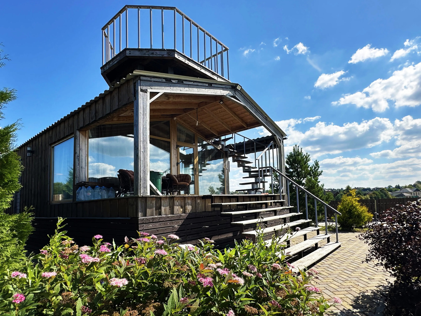 Частный дом с восхитительным видом на озеро Плещеево и город