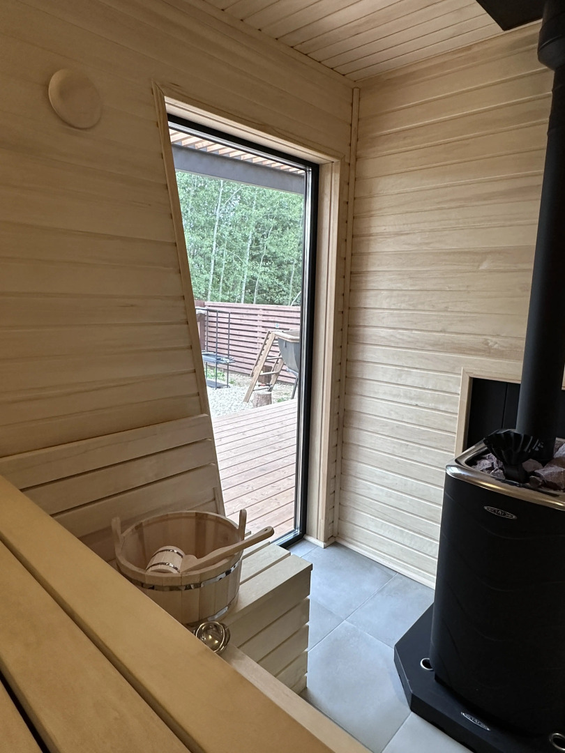 Частный дом Мини-дом с баней и чаном в Истре