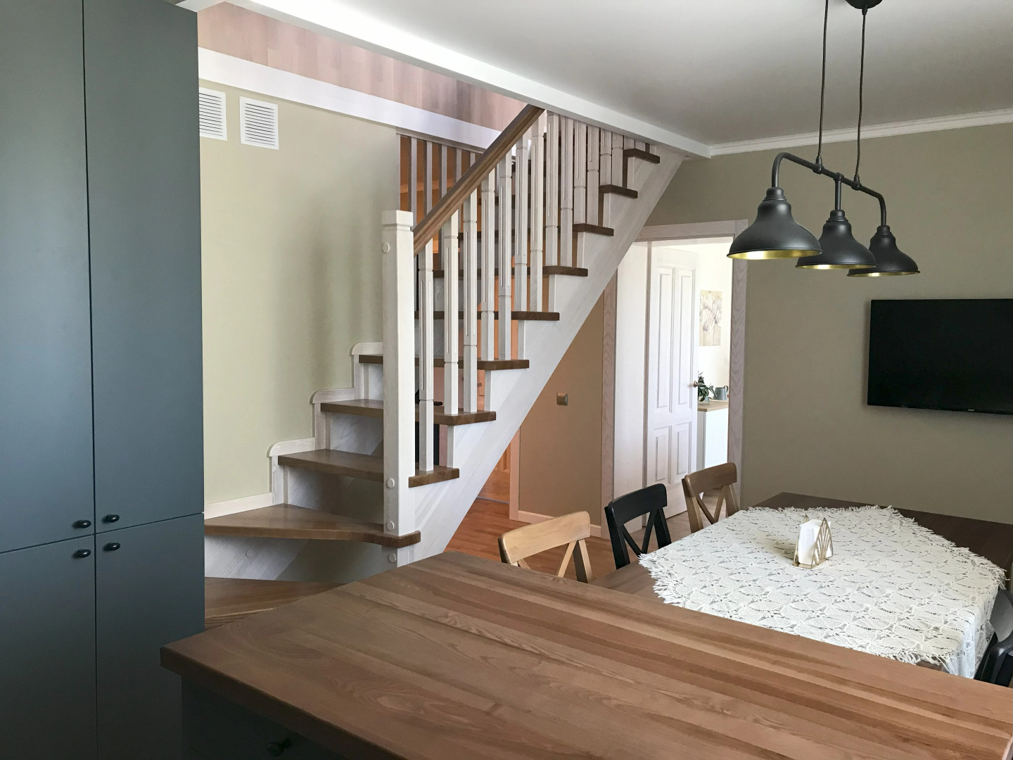 Апартаменты с 3 спальнями в частном доме