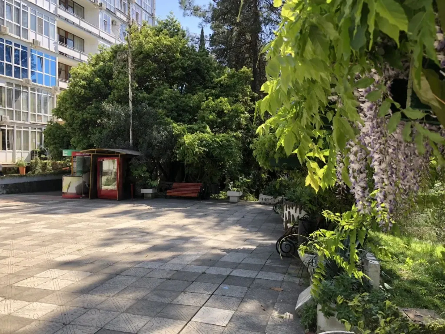 Апартаменты Светлана-Центр у моря с видом на сквер и центр