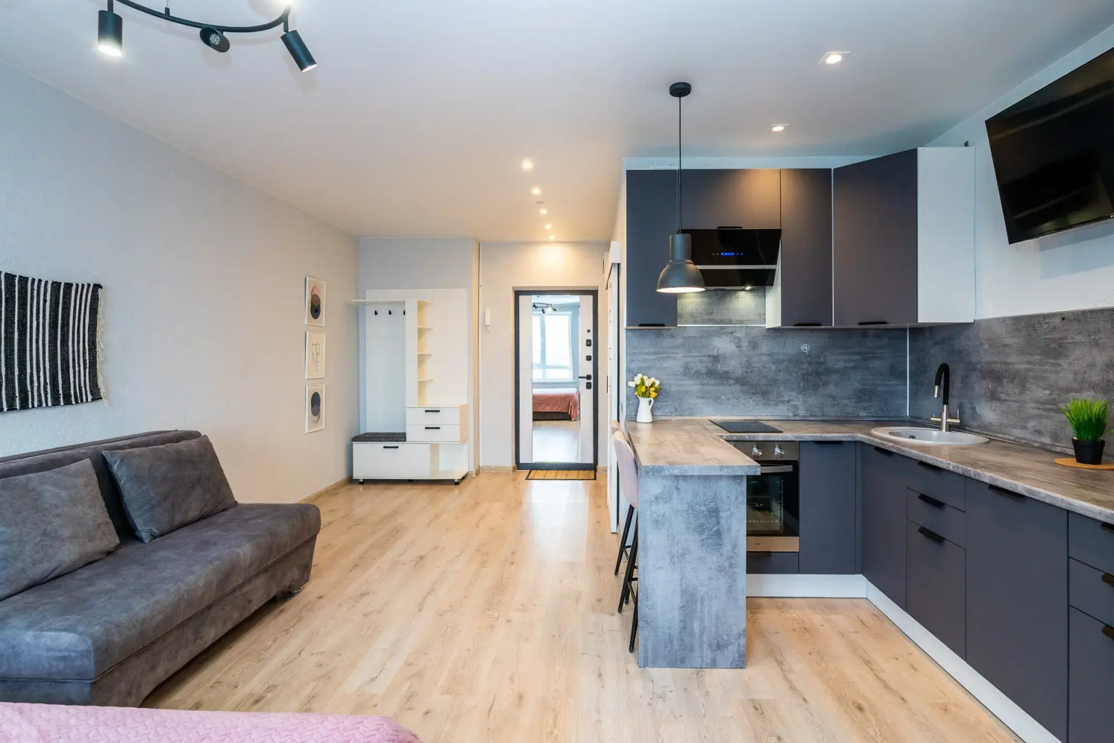 Квартира Уютная студия в новом ЖК во Владивостоке