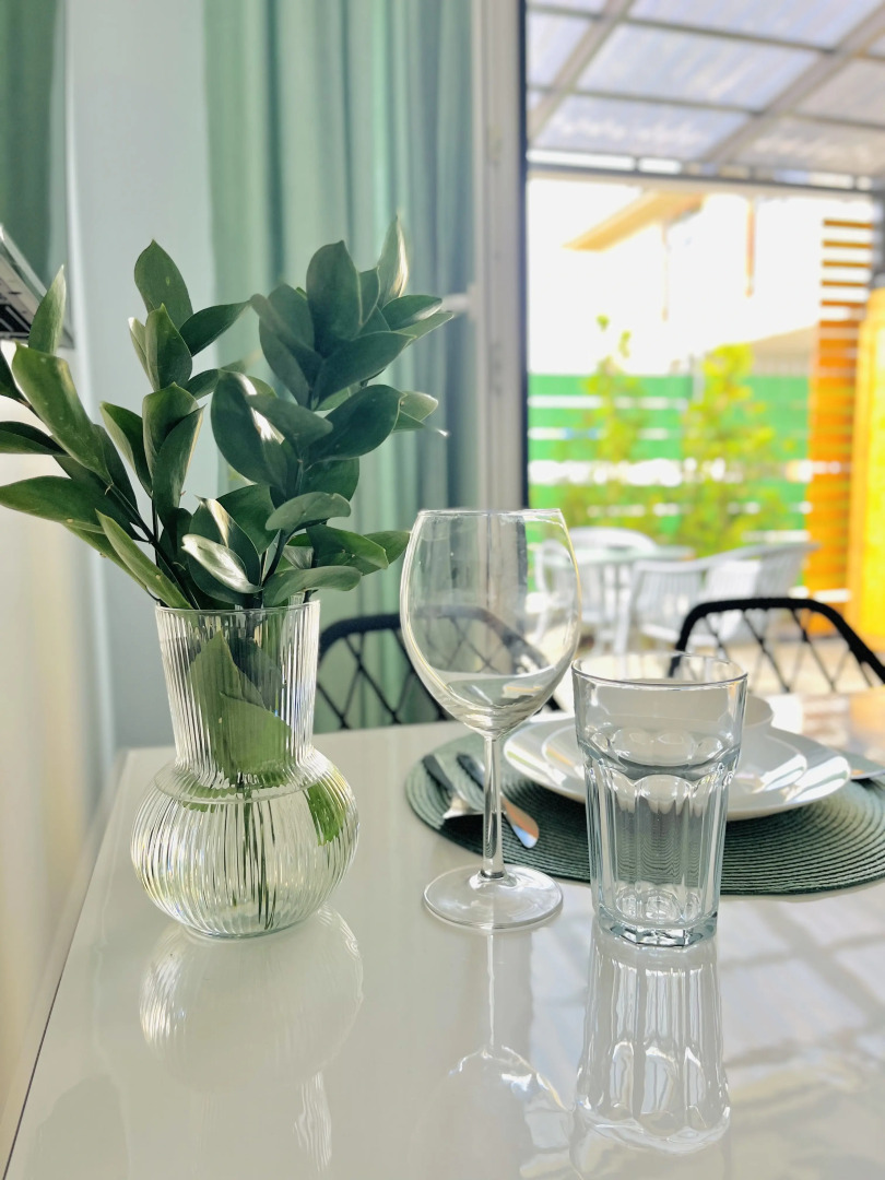 Квартира Студия Nordlys с террасой и мангалом