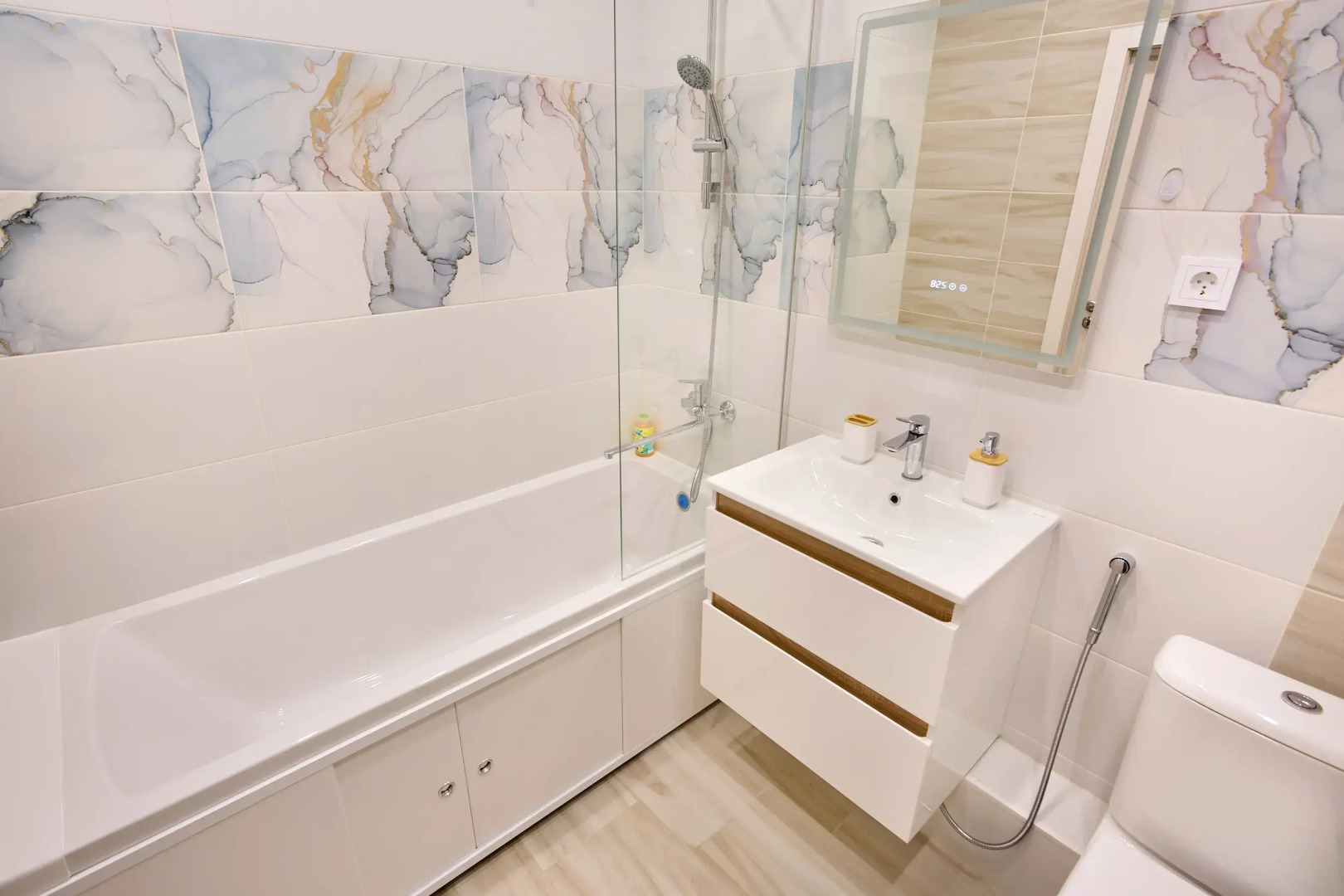 Квартира в новом доме у озера (ап. Нордикхаус 9)