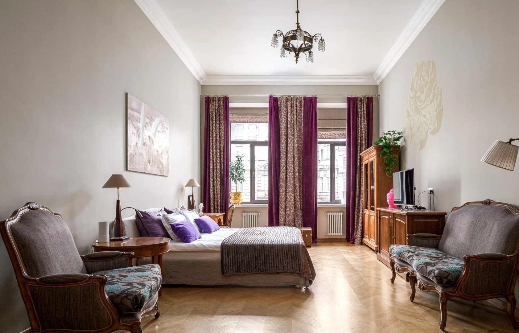 Апартаменты с видом на канал Грибоедова у Невского проспекта