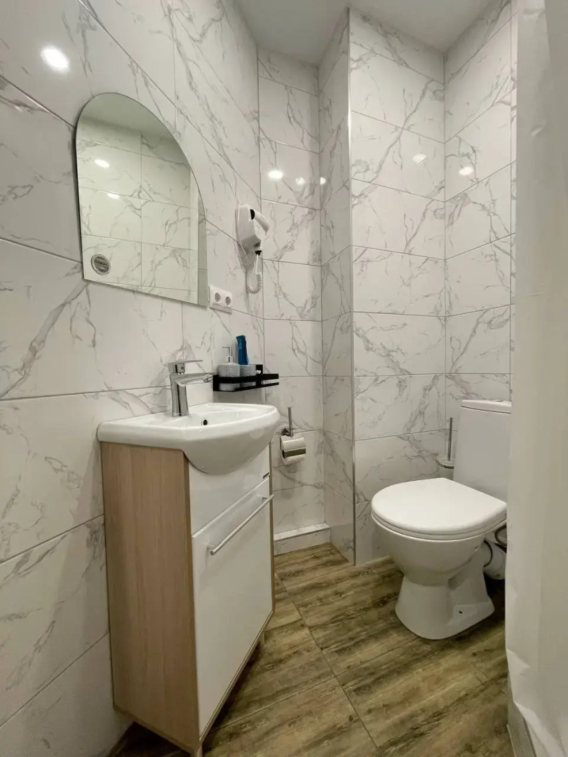 Апартаменты с Балконом 3 Минуты до Моря