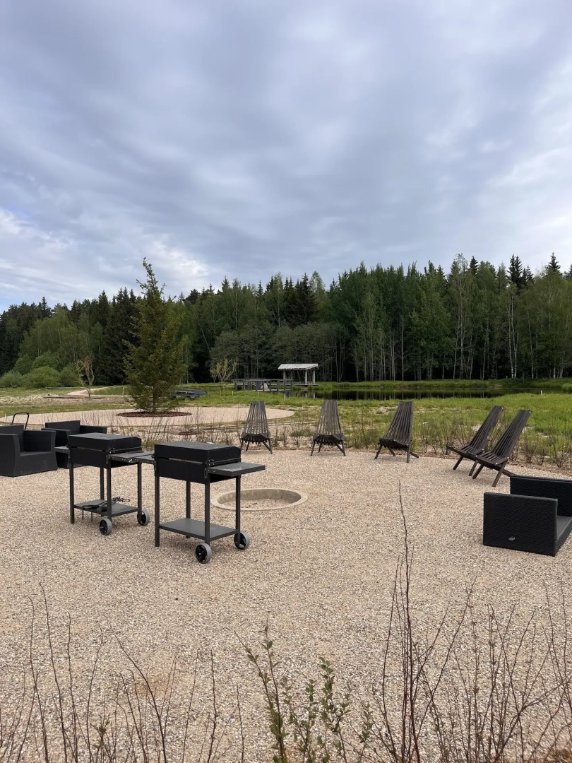 Частный дом в стиле Кантри Фермерские Дачи