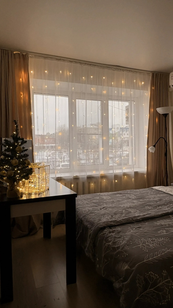 Квартира Однокомнатная в Светлых Тонах