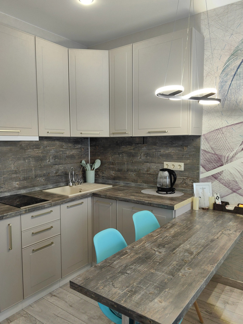 Квартира-студия с видом на горы