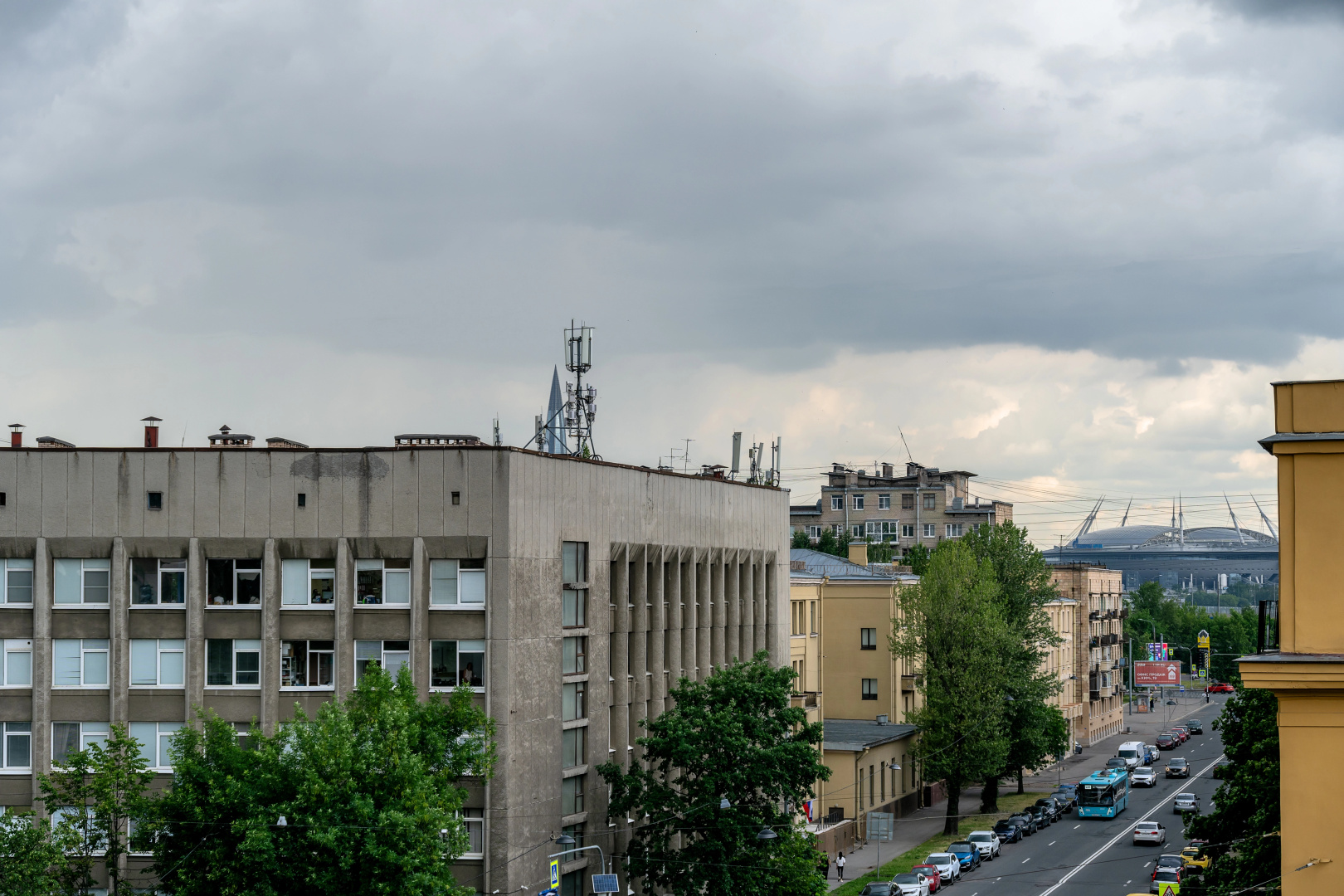 Жилое помещение Комната Панорамная на Васильевском Острове