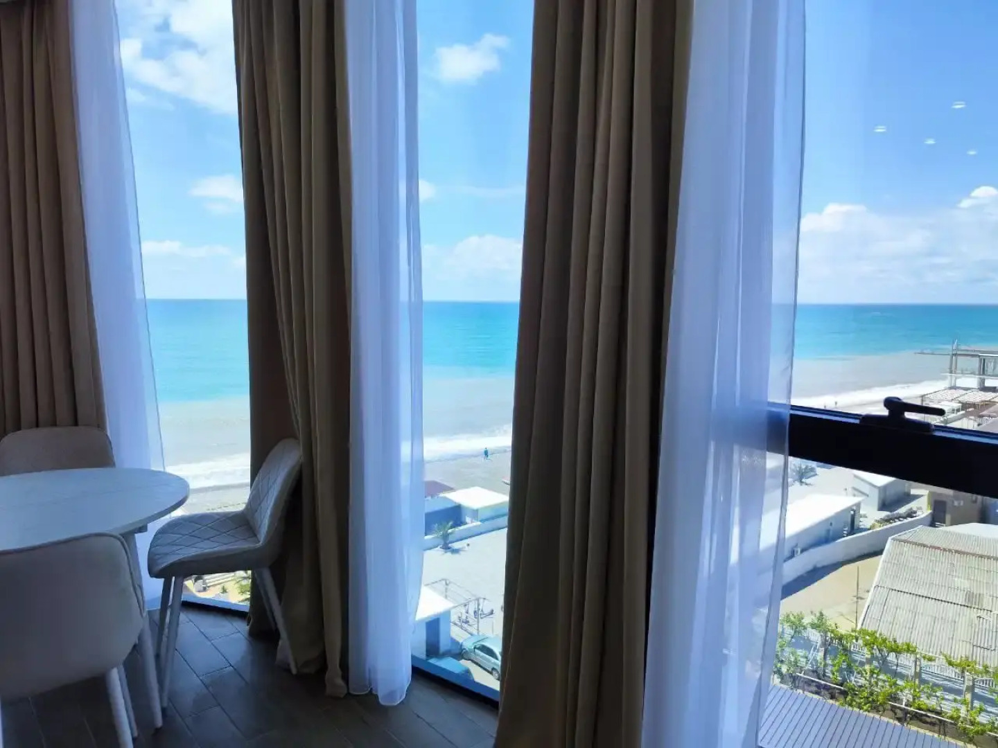 Апартаменты просторные с видом на море