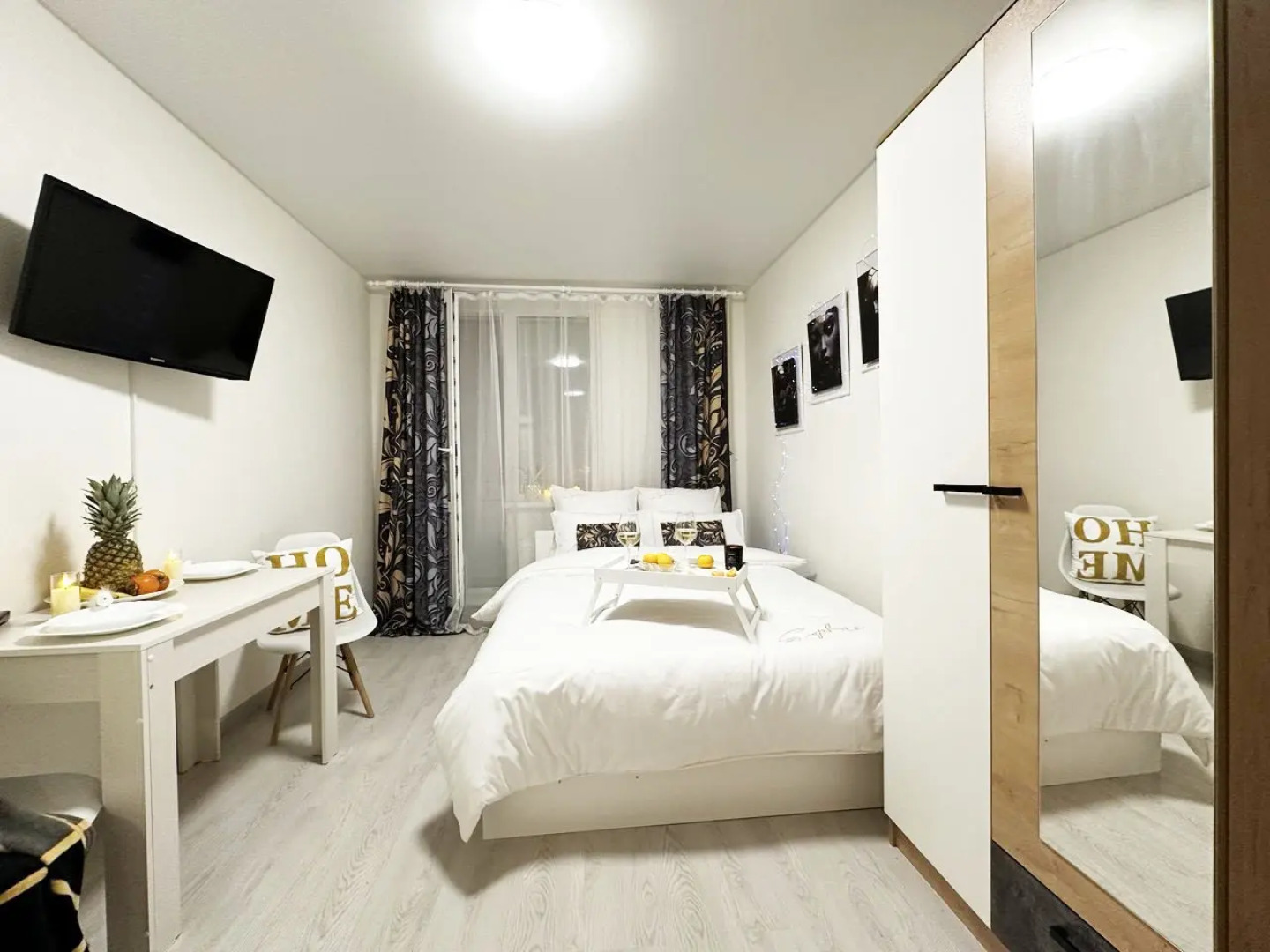 Апартаменты Уютная студия рядом с м. Девяткино