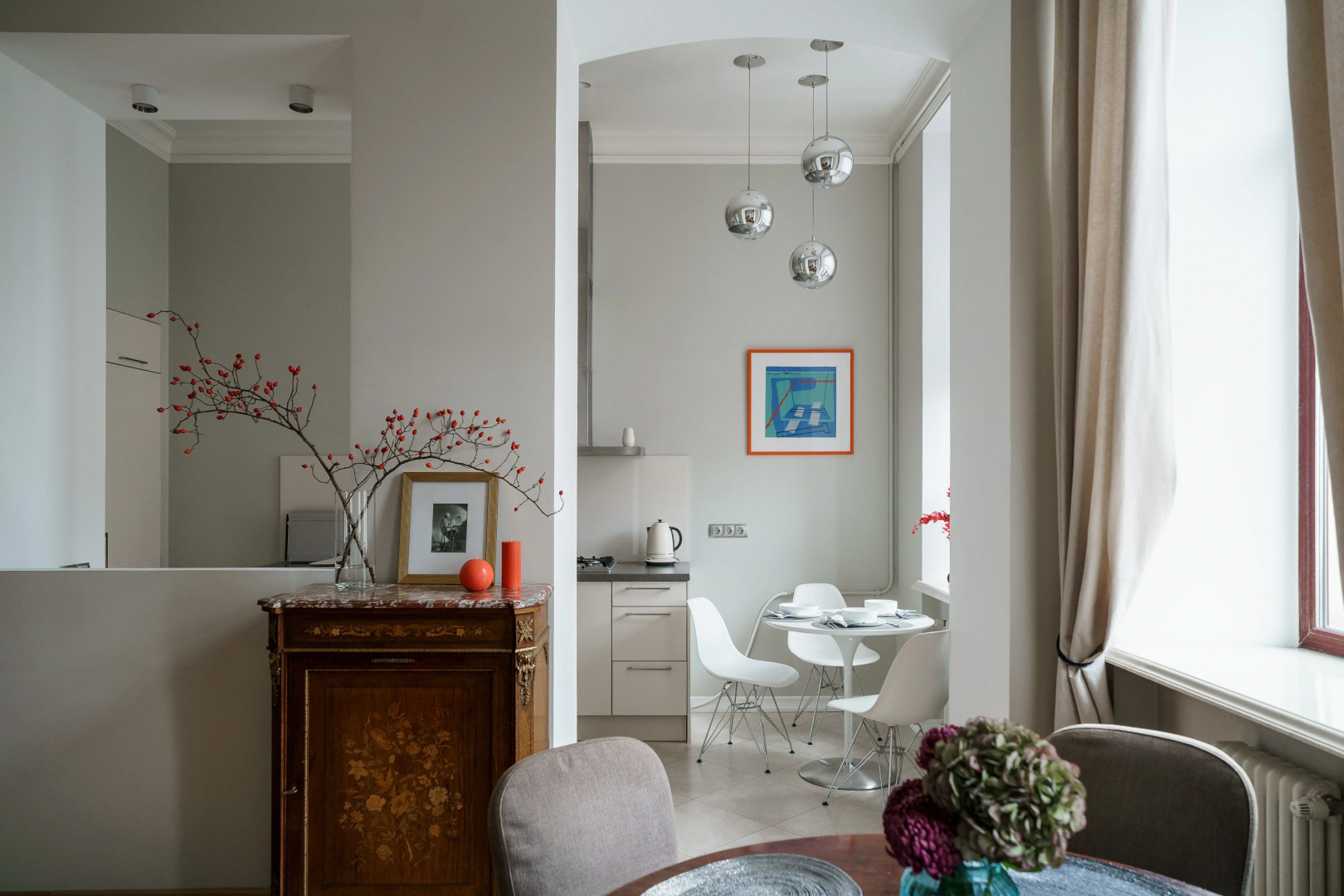 Апартаменты с видом на канал Грибоедова у Невского проспекта