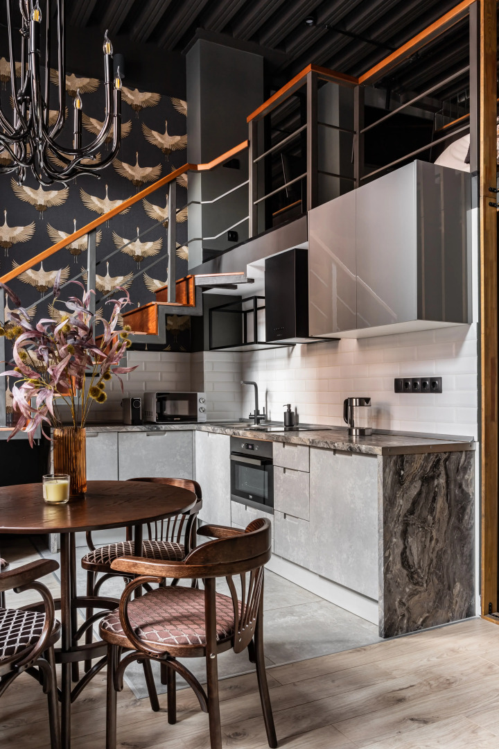 Квартира Moscow Deluxe Apartments Royal Tea Loft