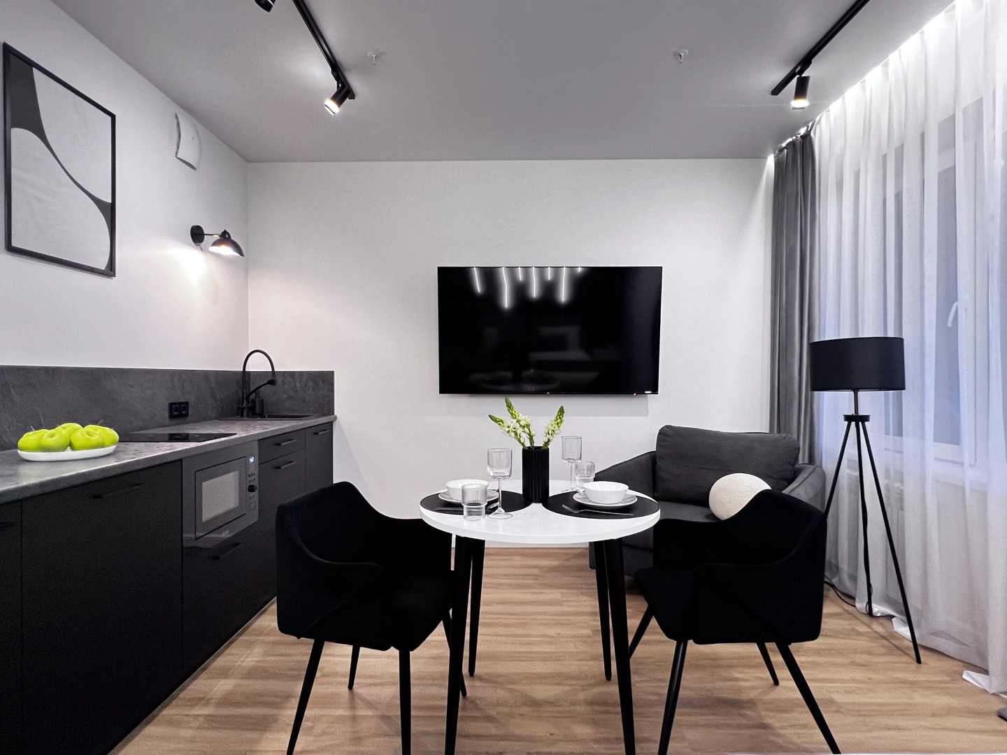 Апартаменты Видовая студия с хаммамом у реки