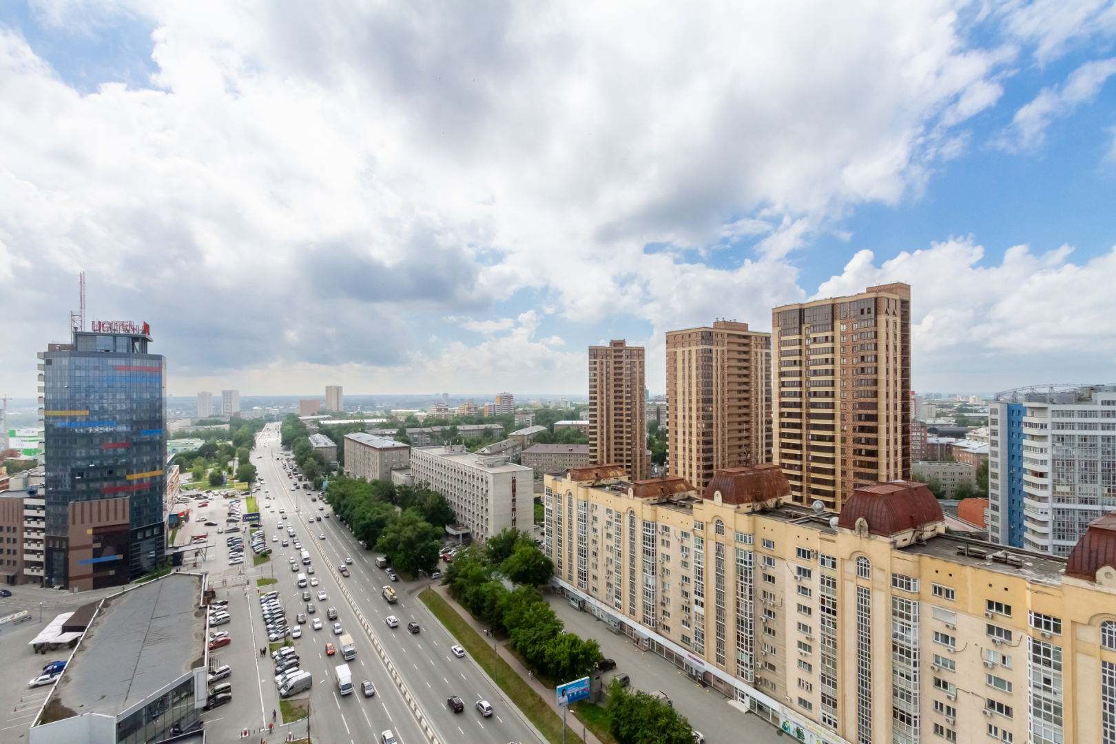 Квартира на 20 этаже в сердце города