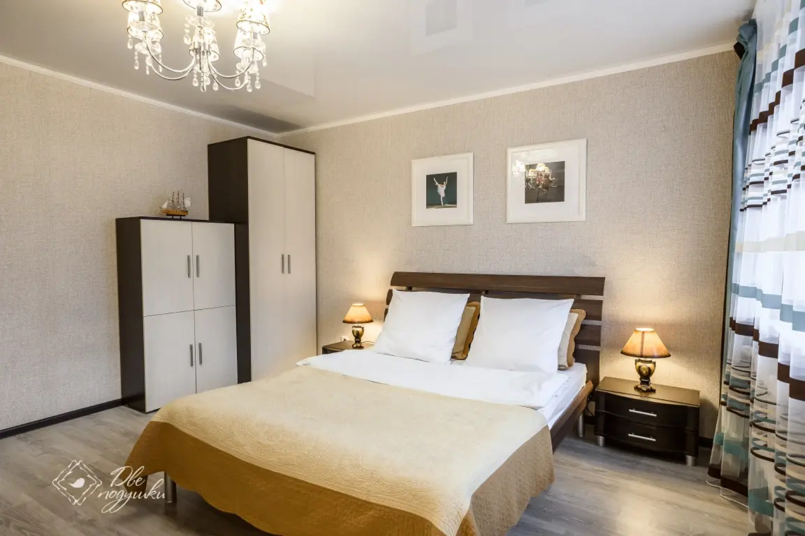 Апартаменты Однокомнатные на Дуки, 13 этаж, Балерины