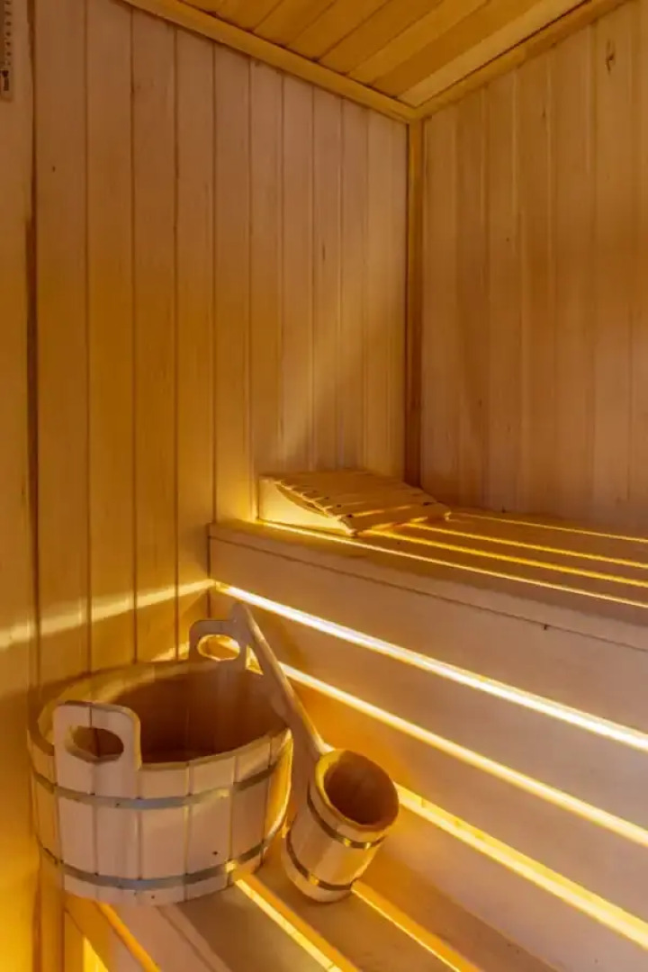 Частный дом cовременный с баней