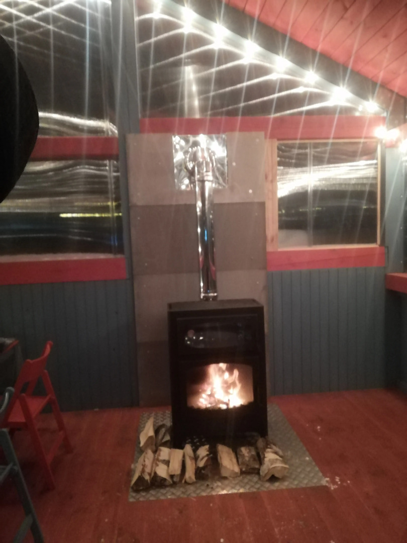 Частный дом в Заветах Ильича с голубой гостиной