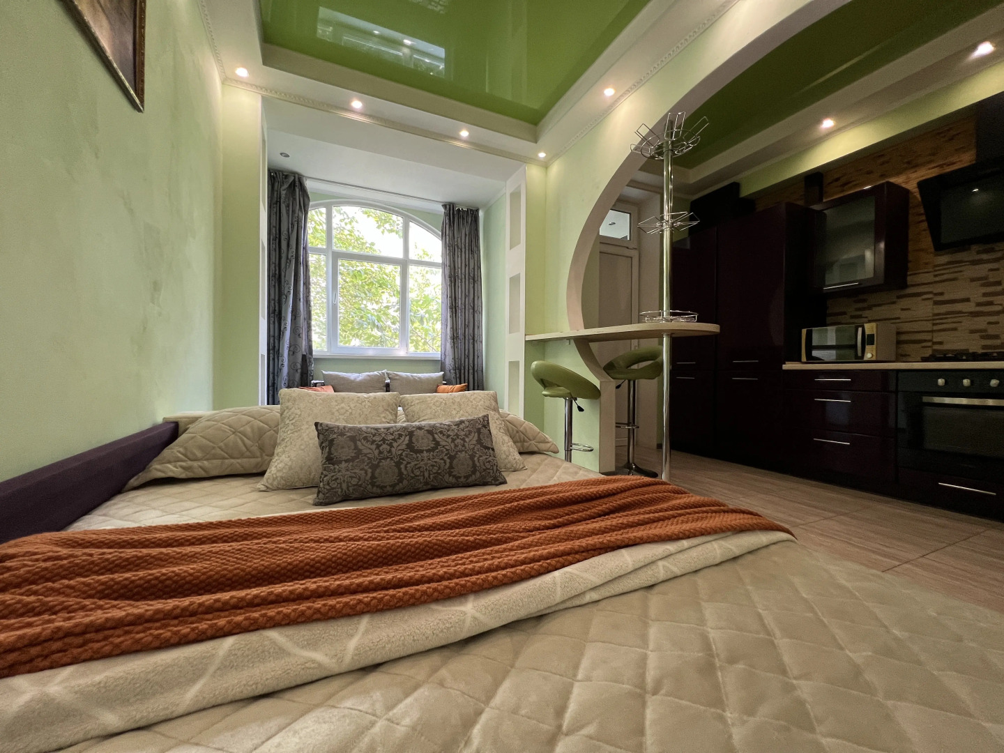 Квартира Студия у моря на Челнокова 12/4-21 КакДома Севастополь