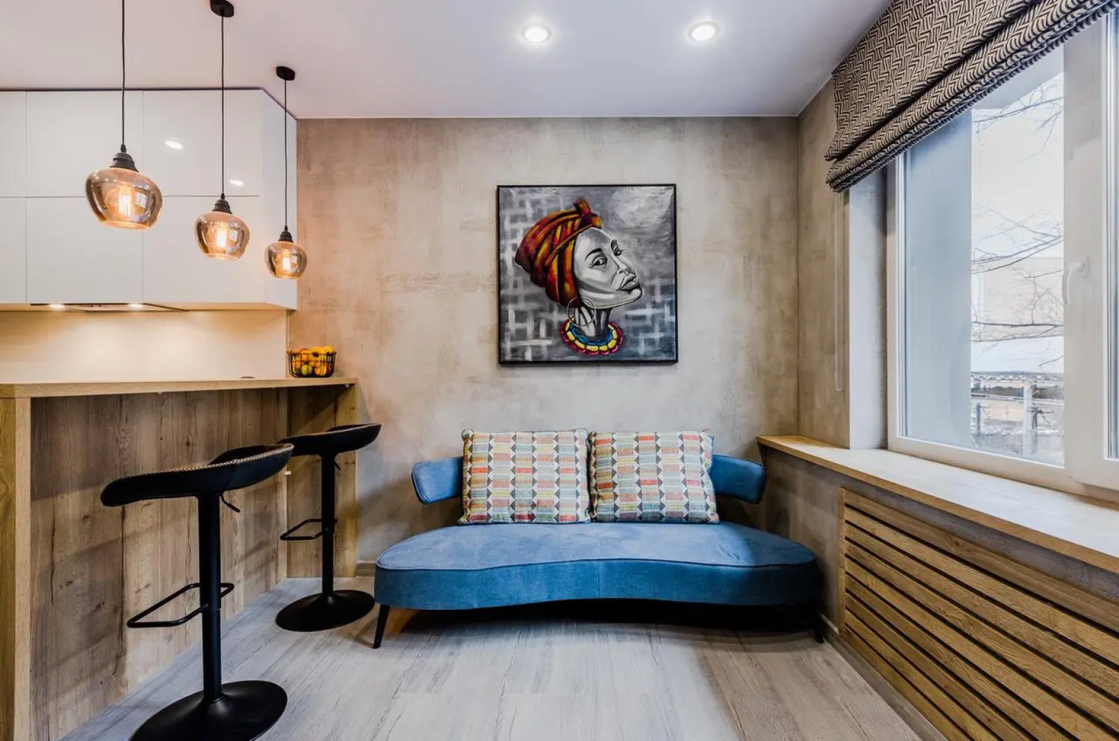 Апартаменты Дизайнерская Евро 3ка на Васильевском