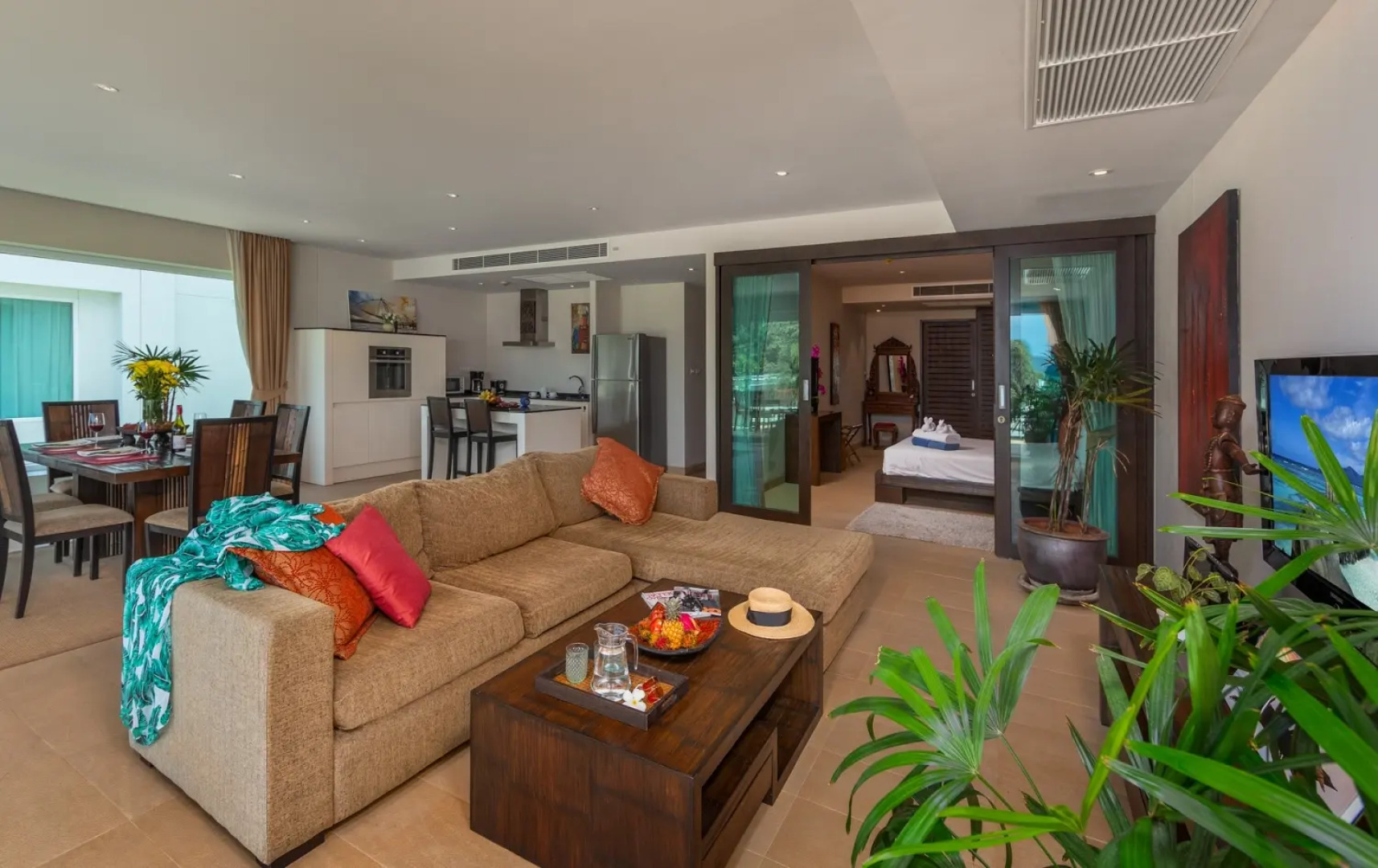 Апартаменты Suite Beni 2BR Serenity by Tropiclook