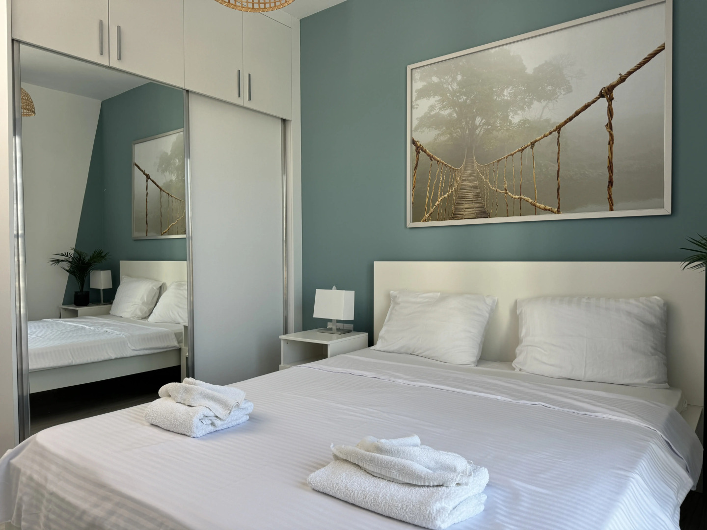 Апартаменты Просторные апартаменты в современном комплексе