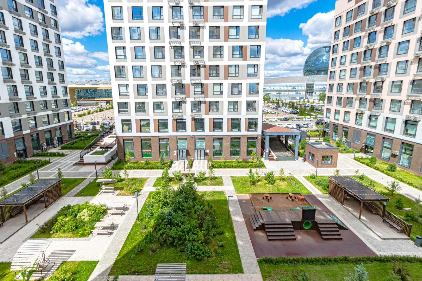 Апартаменты на Турара Рыскулова