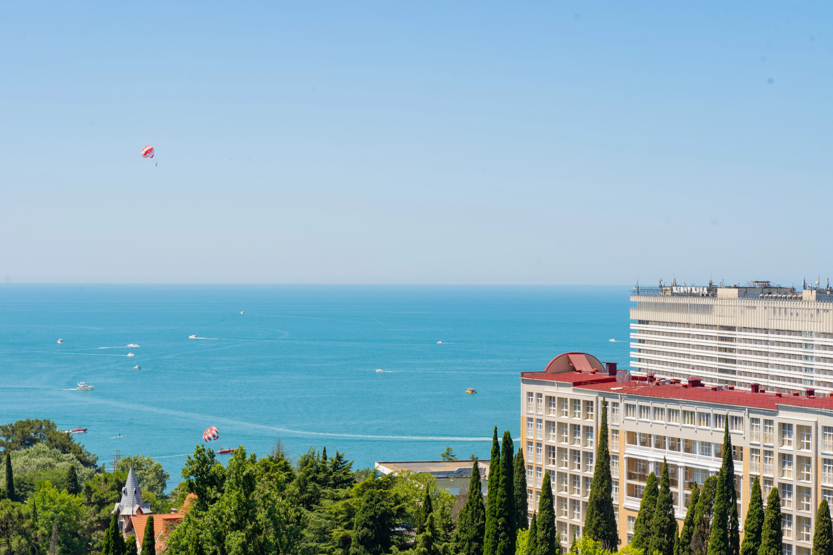 Апартаменты с шикарным видом на море