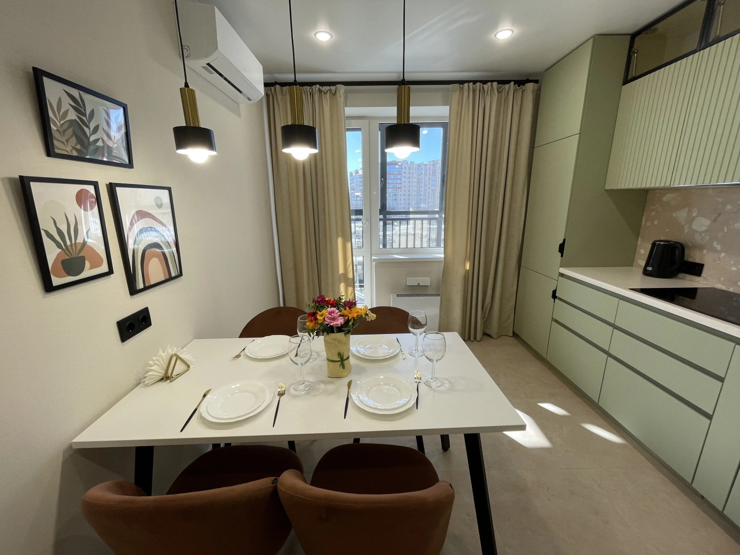 Квартира Двухкомнатная квартира у Мамаева Кургана