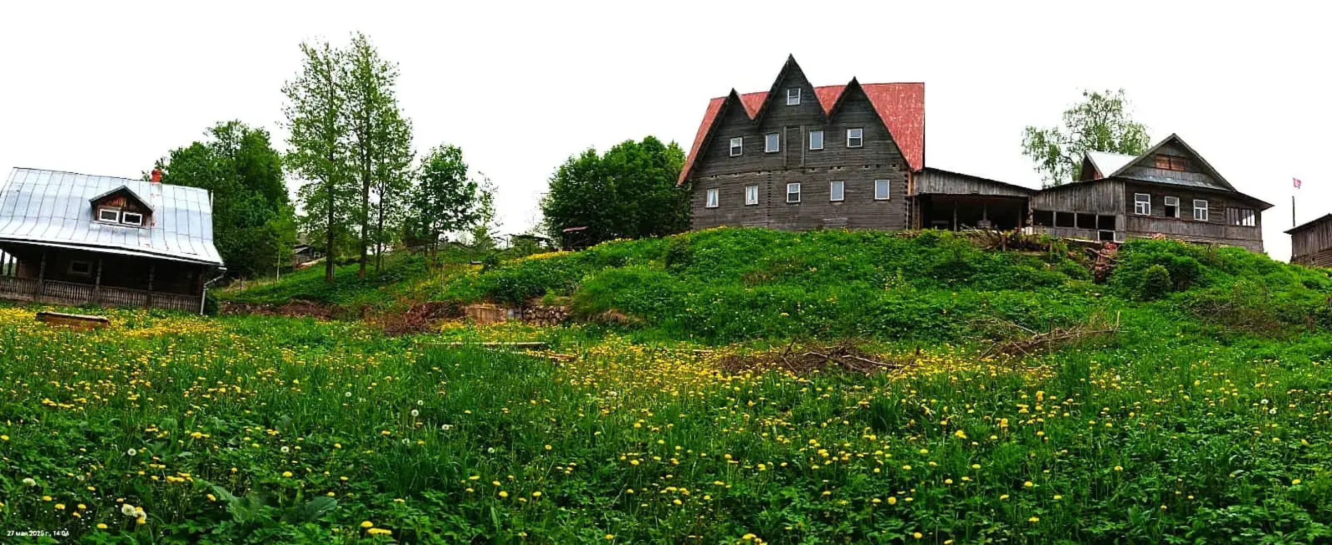 Частный дом Деревенский на берегу озера