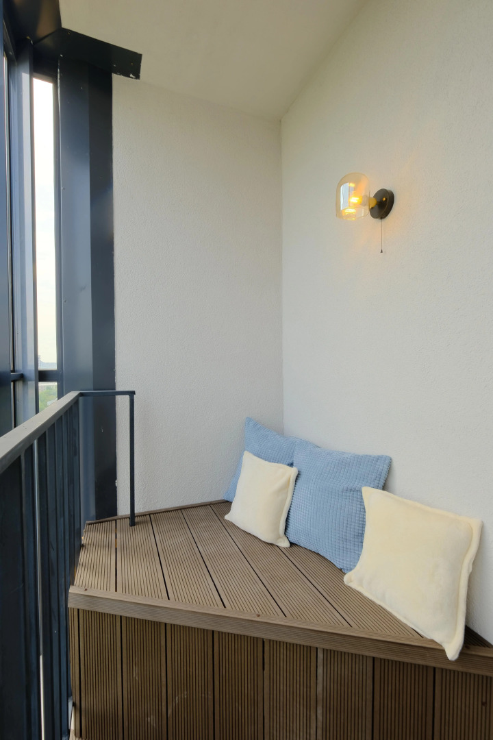 Апартаменты ЭКО на 20 Этаже в Доме с Парком на Крыше