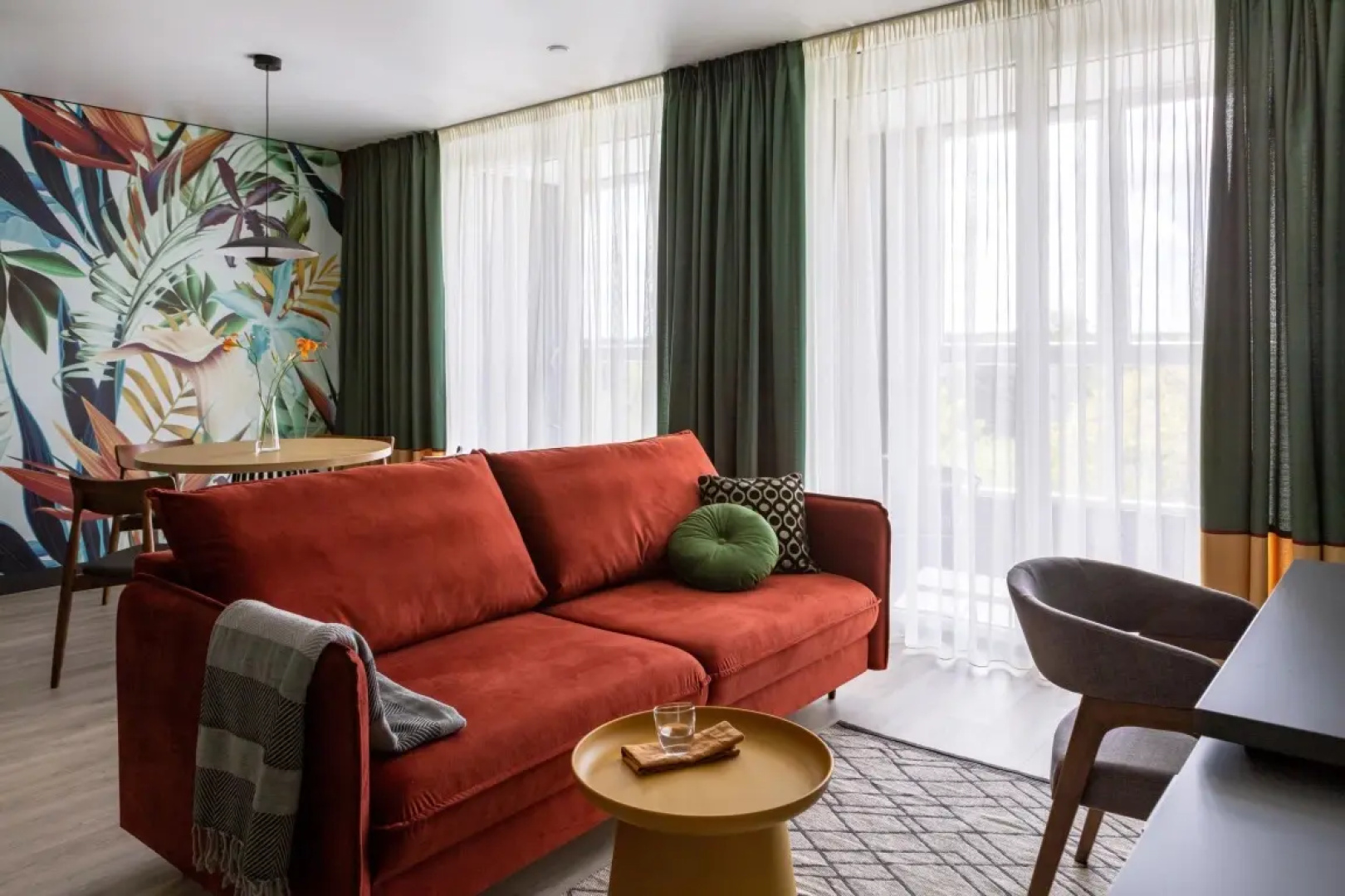 Apartments Malina Baden Studio Color