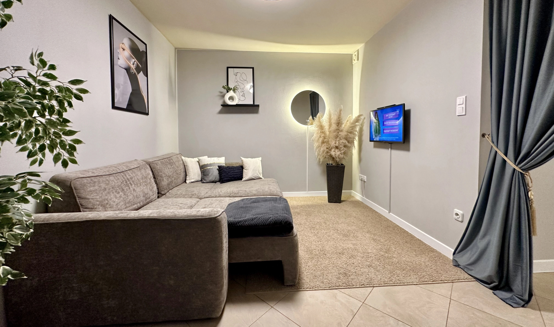 Апартаменты Трехкомнатная на Казанском Шоссе Историческая Часть Города ТЦ Фантастика