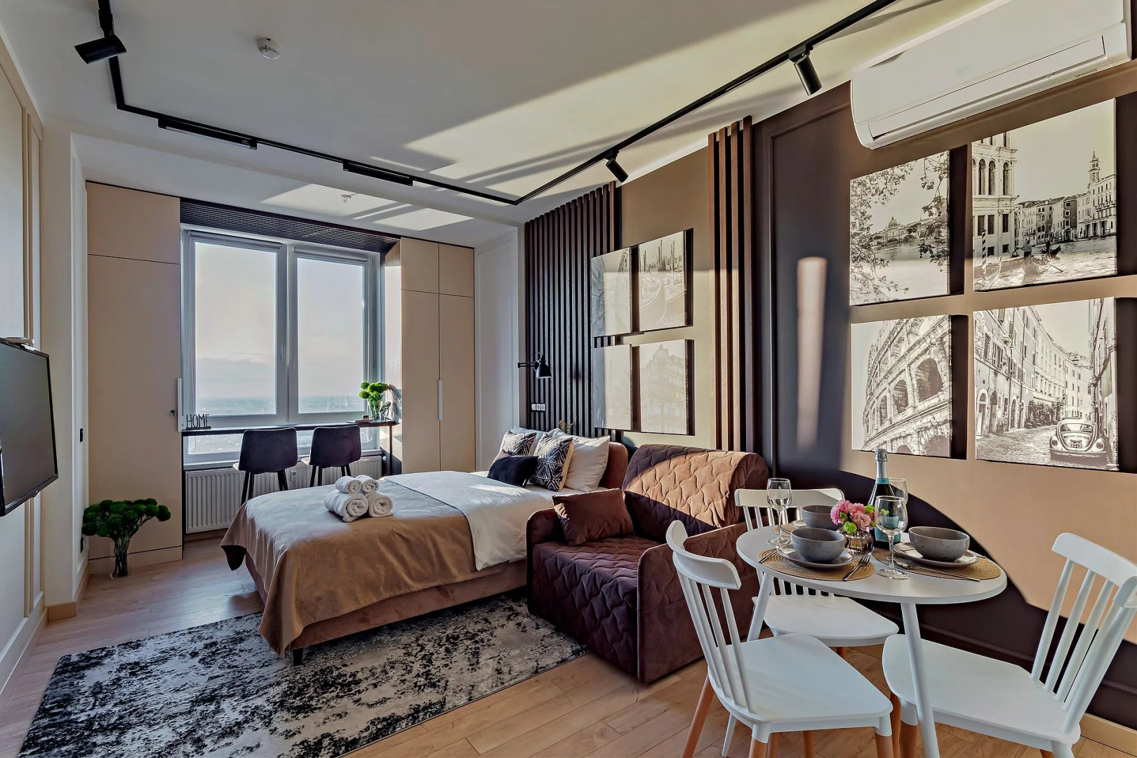 Апартаменты с завораживающим видом на реки Ока и Волга 1310