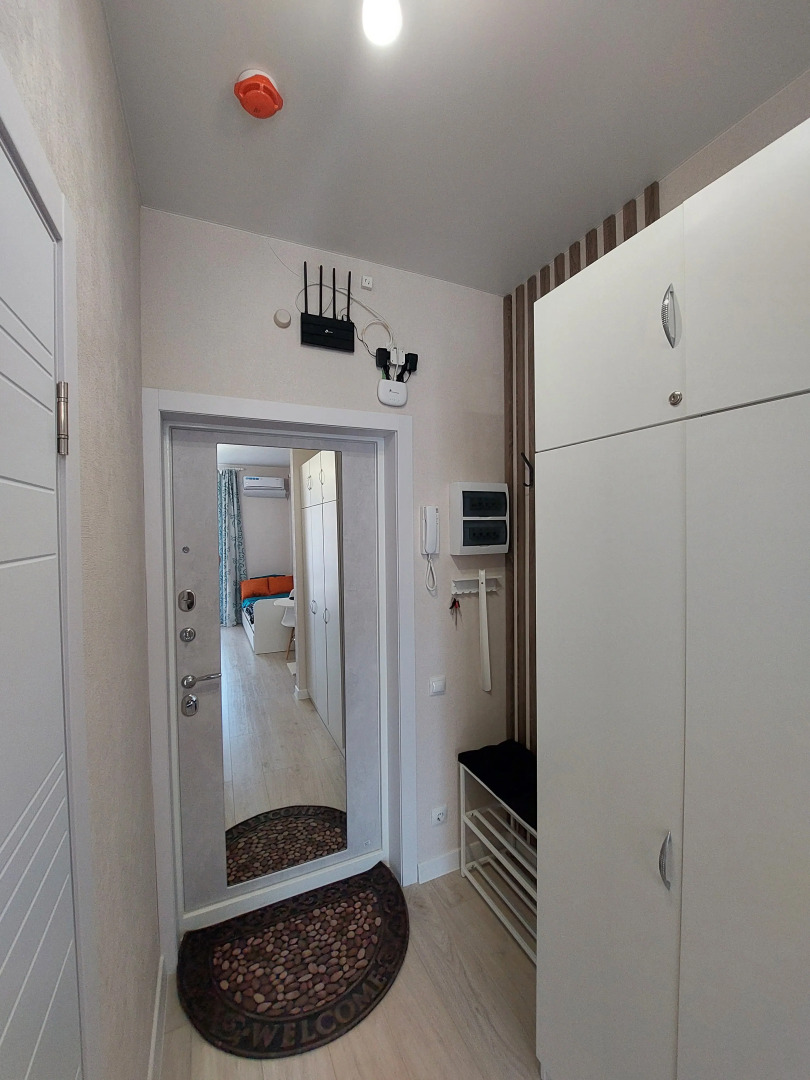 Квартира Уютная студия с террасой в ЖК Холидэй Хаус