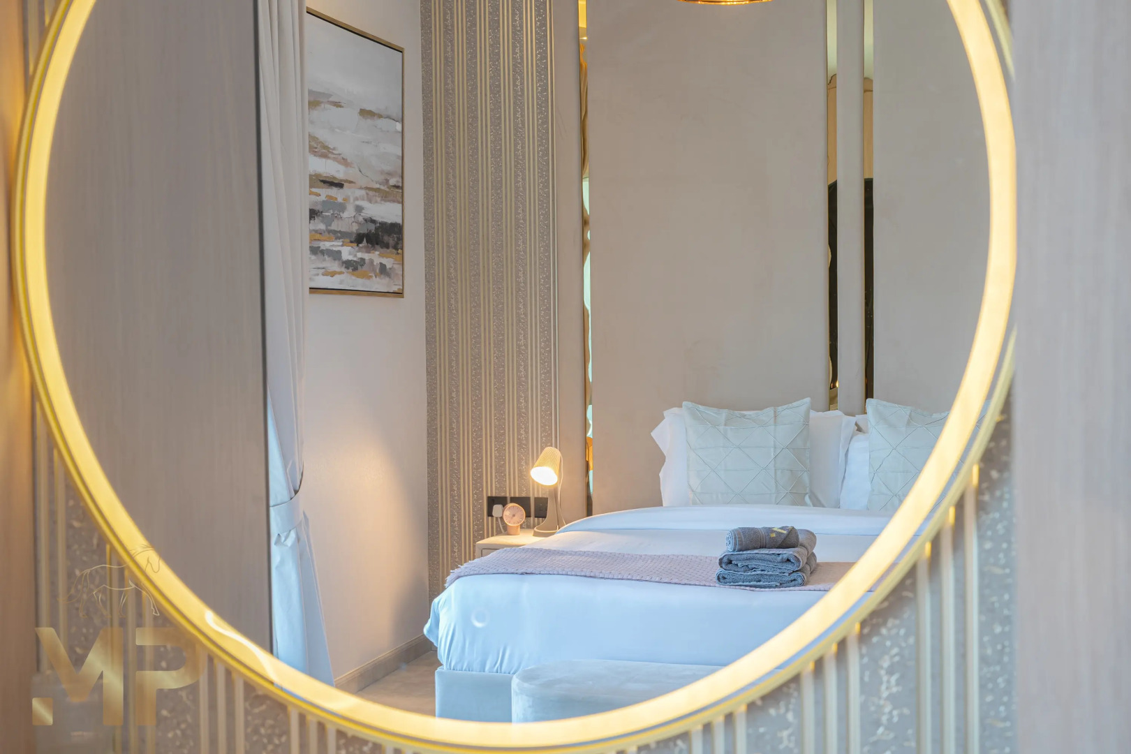 Апартаменты Marco Polo - Enjoy Marina views from a cozy 1BR in Dubai Marina