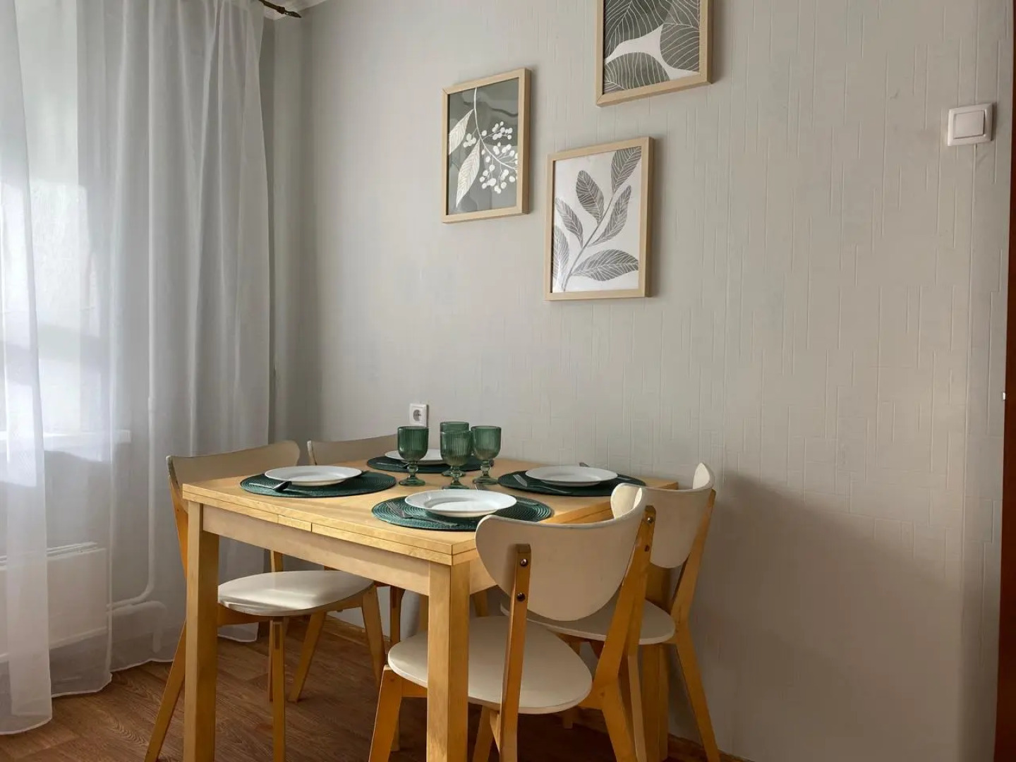 Апартаменты Уютные двухкомнатные на Квартале