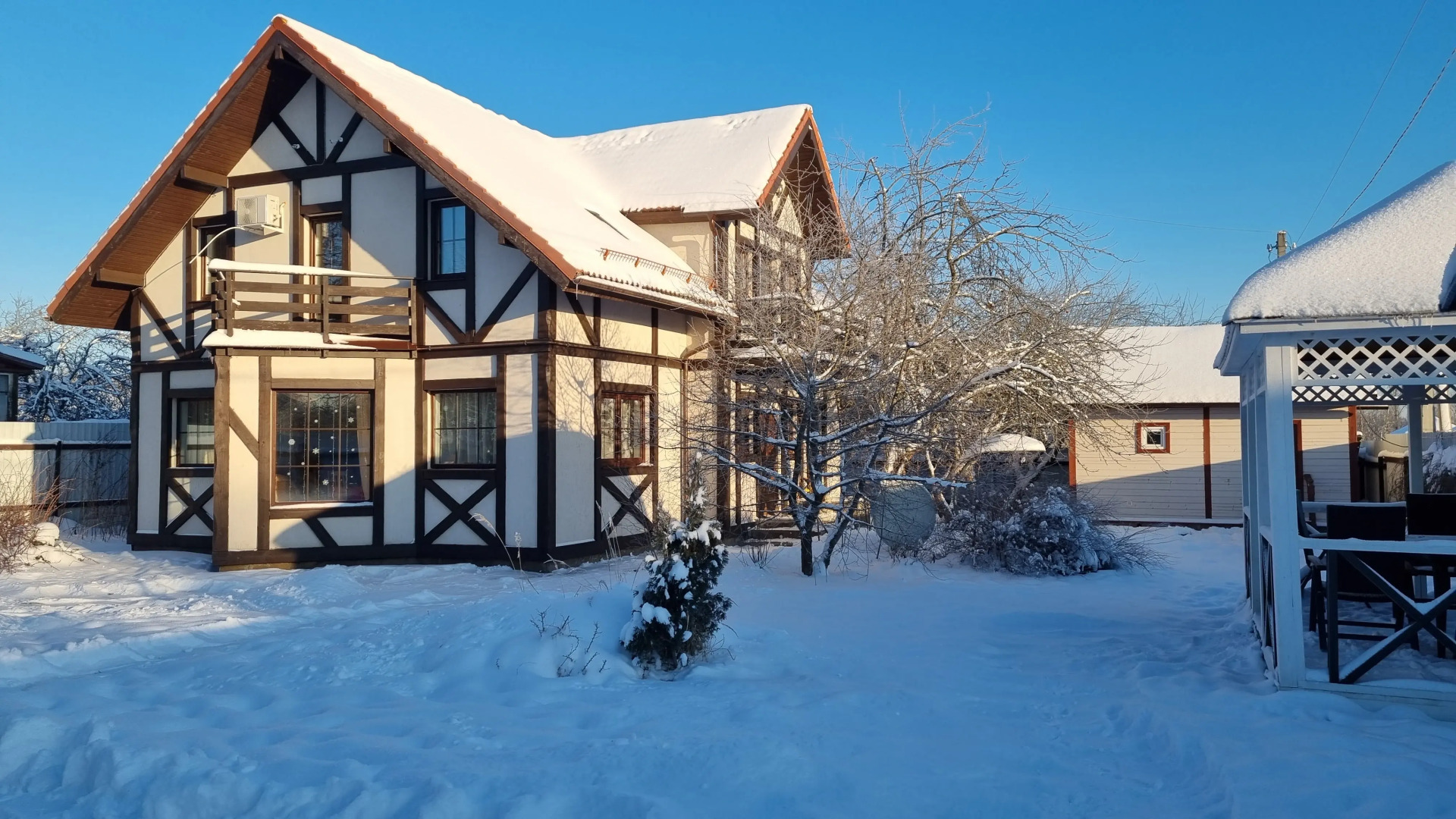 Частный дом Коттедж Фахверк