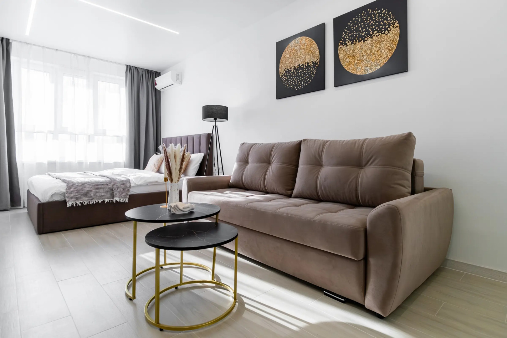 Квартира Лофт на 17 Этаже с Видом на Набережную в Жк Аквамарин 2