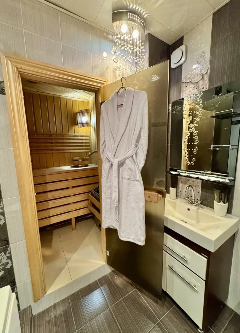 Квартира Уютная трехкомнатная  квартира со спа