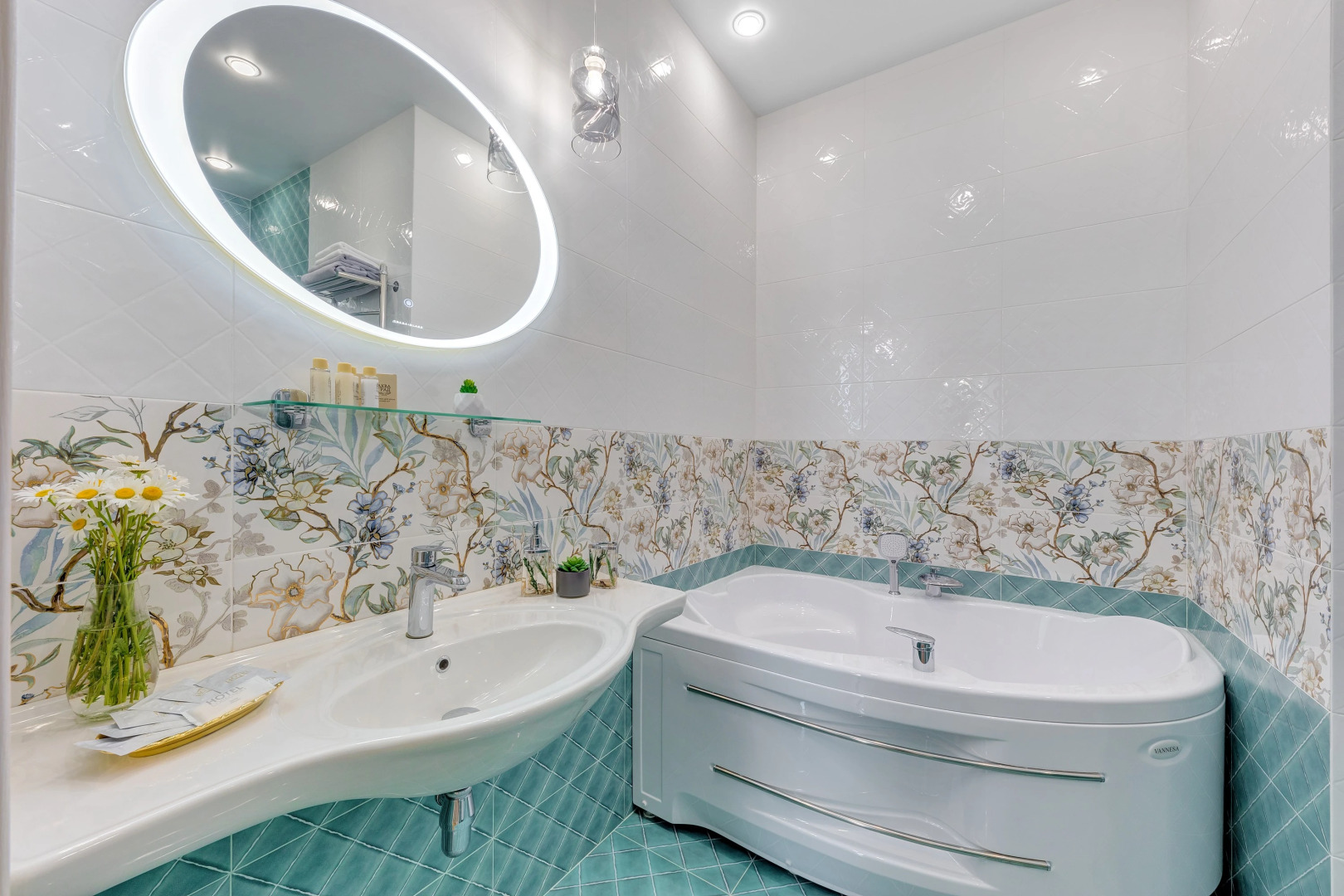 Апартаменты Люкс с большой ванной и видом на горы Sea Breeze & SPA