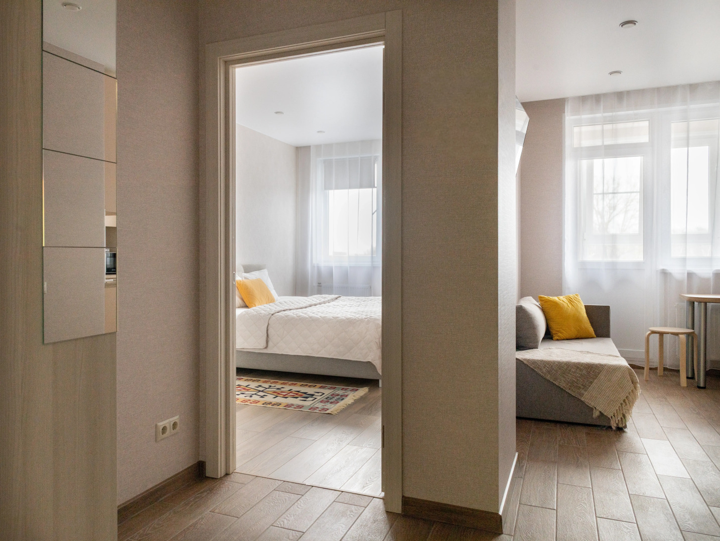 Квартира однокомнатная c видом на озере в центральном парке