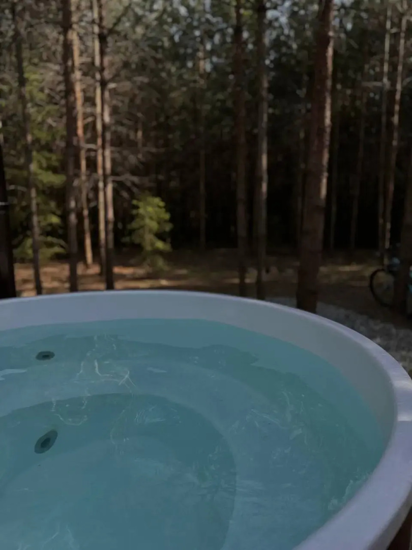 Частный дом Дом с горячей купелью